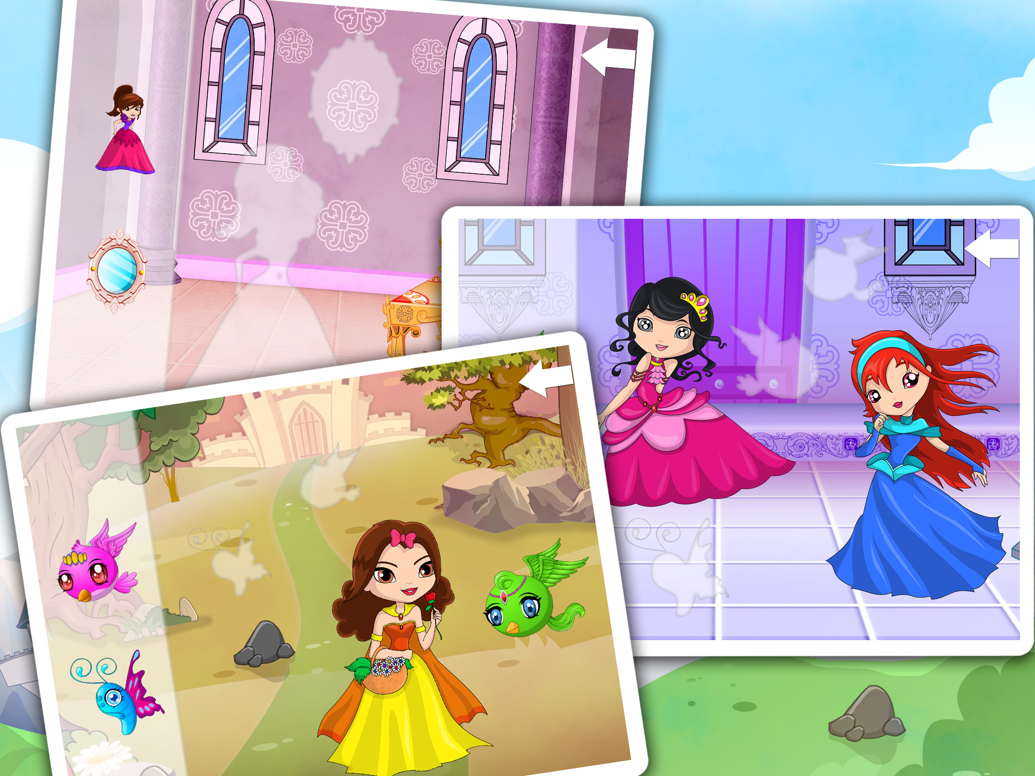 Princess puzzles for girls - Magical dress up puzzle games screenshot 6
