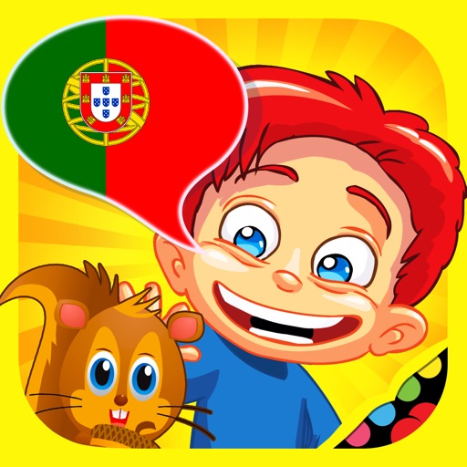 Portuguese for kids: play, learn and discover the world - children learn a language through play activities: fun quizzes, flash card games and puzzles icon