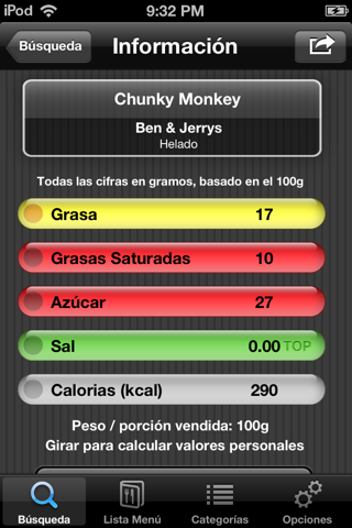 Fast Food Restaurant Nutrition Menu Finder, Calories Counter, Weight Calculator & Tracking Journal (Free) screenshot 4