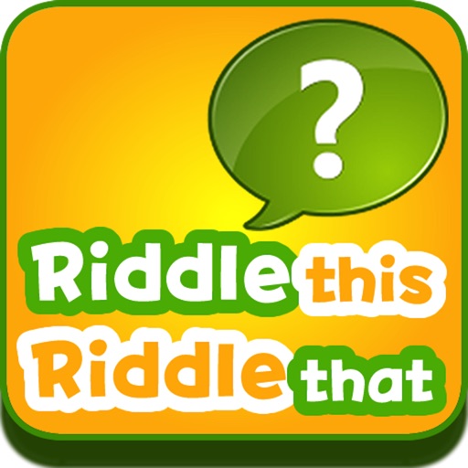 Riddle This Riddle That iOS App