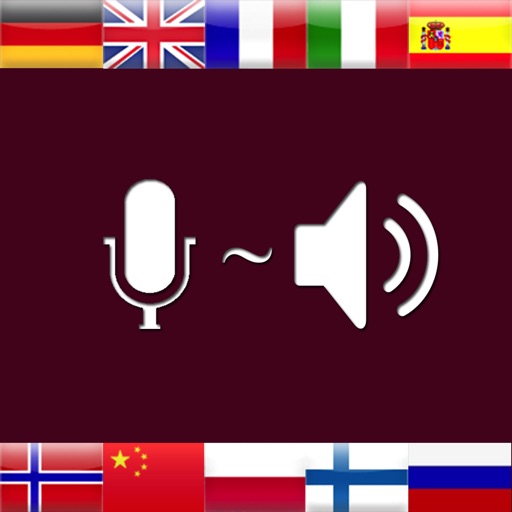 Voice Translator with speech recognition - Does translate understand and speak 29 languages like Spanish English Russian French Czech or German - Dictate and hear the app read its translation to study