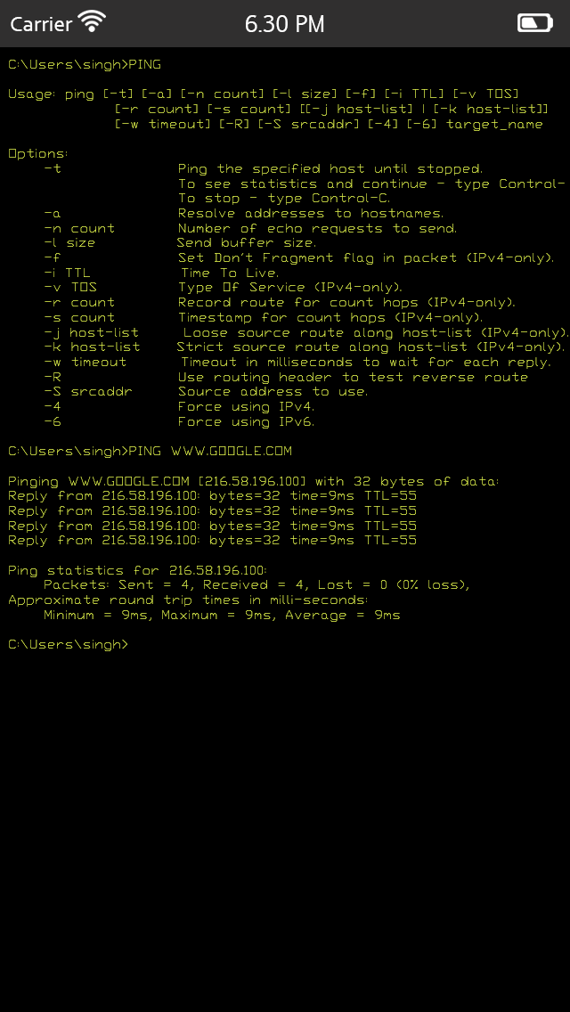 CMD Line - MS DOS, CMD, Shell ,SSH, WINDOWS, TERMINAL, CONSOLE, SERVER AUDITOR Screenshot