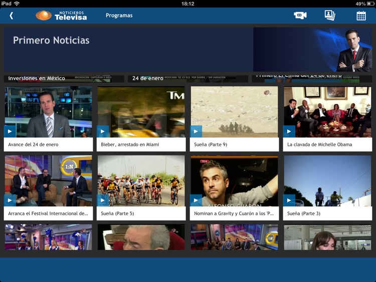 Televisa Noticias for iPad screenshot-3