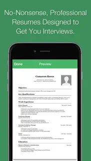 smart resume pro iphone screenshot 1
