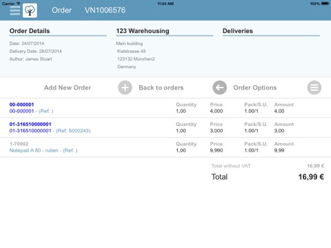 SalesAssist light ERP screenshot 3