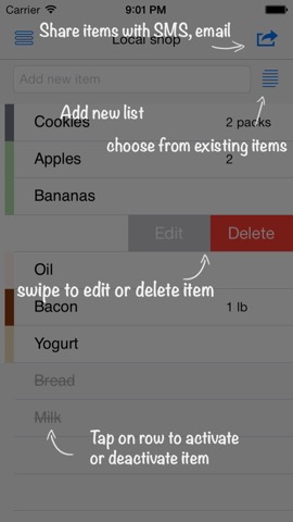 List free - shopping, grocery, syncのおすすめ画像4