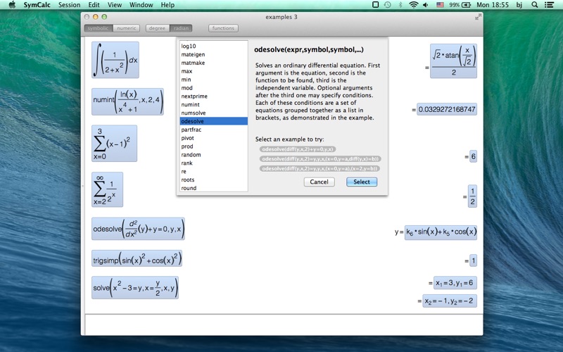 How to cancel & delete symbolic calculator 4