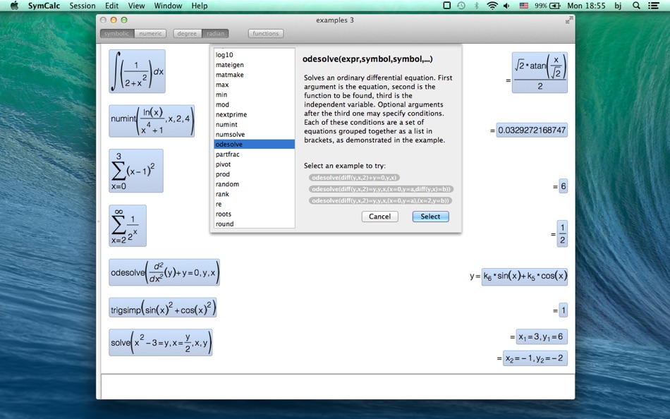 #3. Symbolic Calculator (macOS) By: Voxeloid Kft.