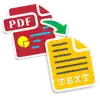 PDF to Text : Batch Extract Text from PDF files delete, cancel