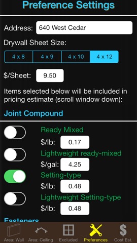 Drywall Calc Elite - Industry leading drywall cost and material calculatorのおすすめ画像3