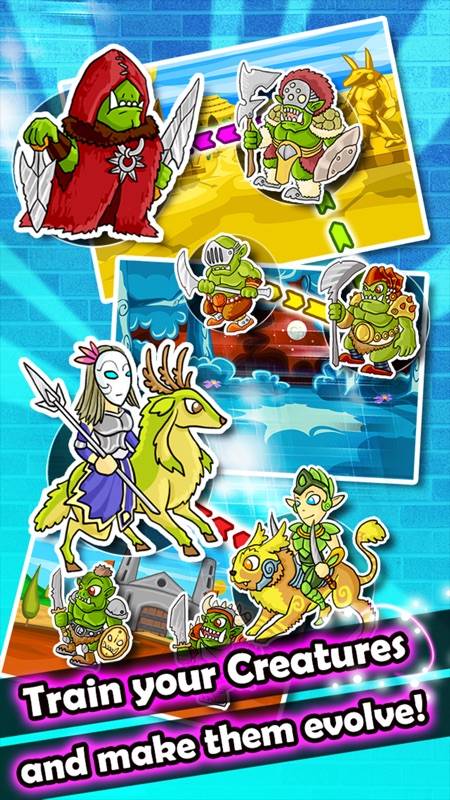 Monster Quest - Collect and Evolve Creatures screenshot 3