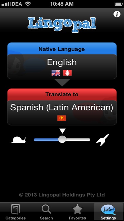 Lingopal Spanish (Latino) - talking phrasebook