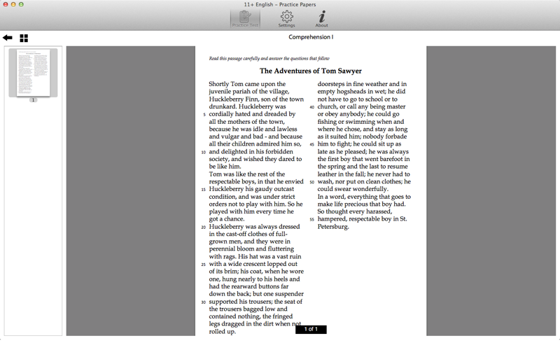 11+ English - Practice Papers thumbnail 2