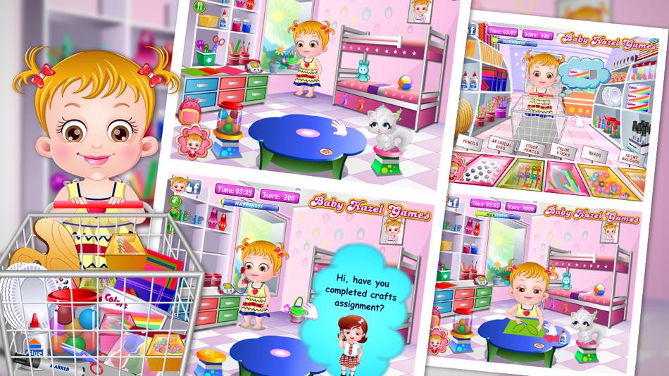 #3. Baby Hazel Craft Time (iOS) 由: Axis Entertainment Limited