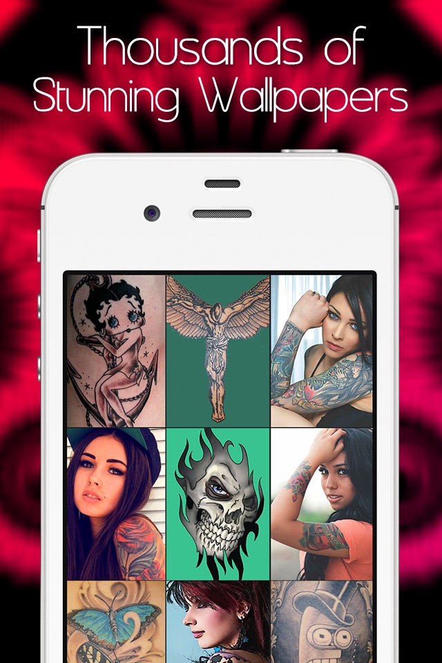 Tattoo Wallpapers & Backgrounds HD - Collection of Tattoo Designs & Body Paints screenshot 2