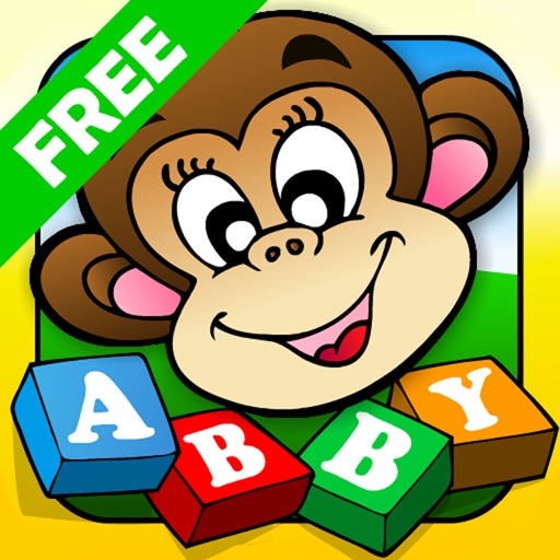 ABBY MONKEY 7+2 First Words Preschool Free icon