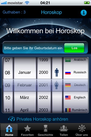 Horoskop. screenshot 2