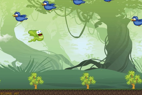 Flying Guardian Rush - Tappy Grub Mania screenshot 3