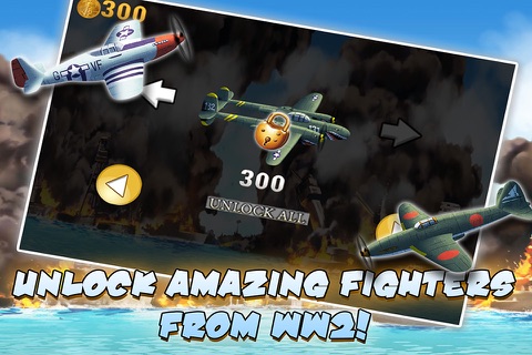 Pearl Harbor Ace Dog Fighter - Free Fighter Plane Combat Shooter Game screenshot 2