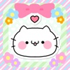 Funny Kitty Free Call Messenger,Chat Emoticons,Emoji,ONLINE Sticker design by Yu