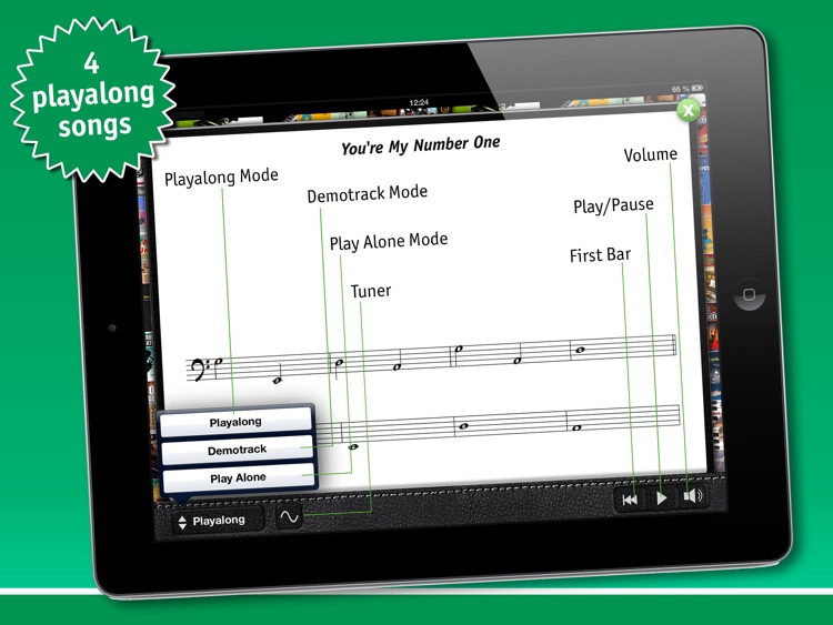 PLAY THE BASS! Learn to play the bass guitar (LITE) screenshot-3