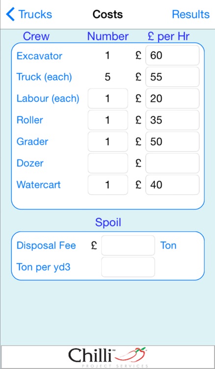 Earthworks Calculator