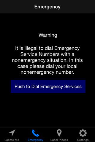I'm Lost - The Fastest Way To Communicate With Emergency Services screenshot 3