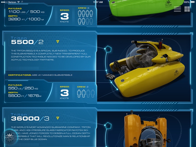 Triton Submarines