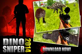 Game screenshot Alpha Dino Sniper 2014 3D FREE: Shoot Spinosaurus, Trex, Raptor apk