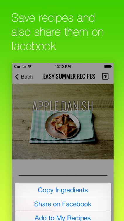Easy Summer Recipes screenshot-3