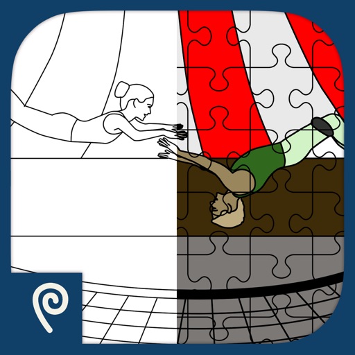 Color It Puzzle It: Circus Lite iOS App