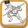 Learn To Draw : TMNT Ninja Turtles