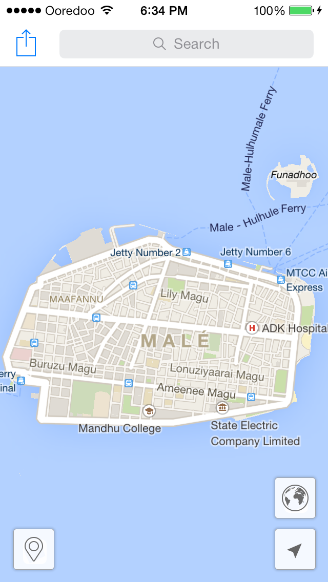 Male' Map Screenshot 1 - AppWisp.com Male' Map Screenshot 1 - AppWisp.com