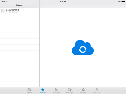 Screenshot #5 pour File Cloud - File Sharing and Syncing