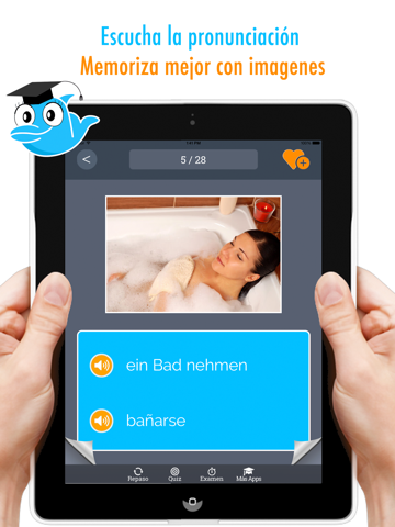 Screenshot #4 pour Learn German and Spanish Vocabulary: Memorize Words - Free