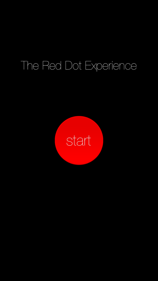 #1. The Red Dot Experience (iOS) 由: Anthony Pauriche