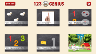 Screenshot #1 pour 123 Genius PRO - First Numbers and Counting Games for Kids