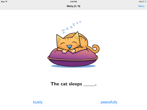 Screenshot #6 pour Adverbs Fun Deck
