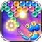 Shoot bubbles and match colors to pop and drop your way to help the robot find the UFO and back to home