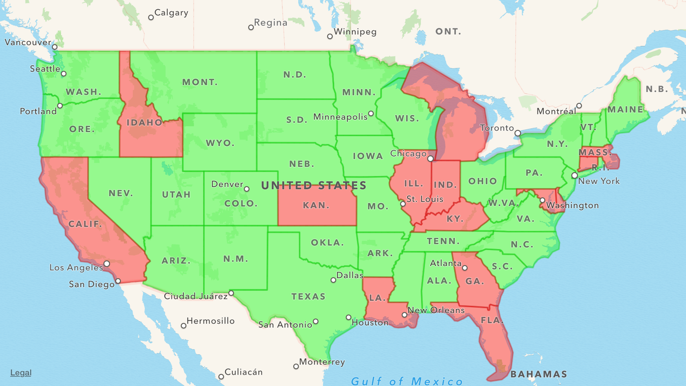 States Plates Challenge