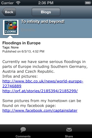 BMWTrackDays forum screenshot 4