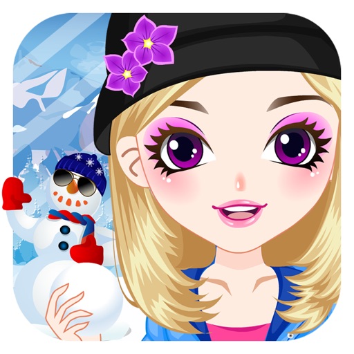 Winter Girl Dress Up icon