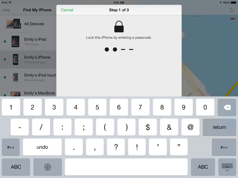 Find My iPhone iPad screenshot 3 - Utilities app