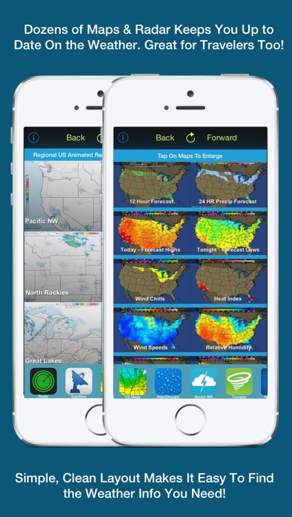 US Weather Tracker - Weather Maps, Radar, Severe & Tornado Outlook & NOAA Forecast