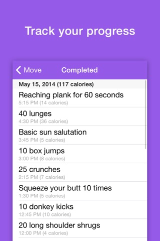 Move - Daily activity to stay healthy screenshot 4