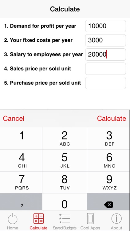 Start-up Budget