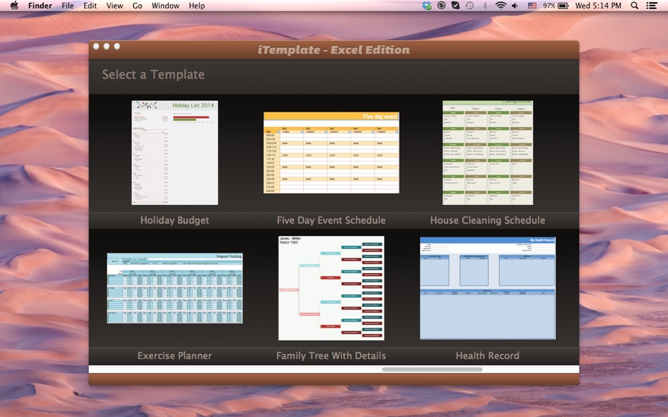 #3. iTemplate - Excel Edition for Mac OS X (macOS) 게시자: Israa Dorgham