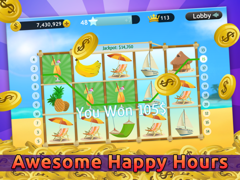 Screenshot #4 pour Best Casino Slots HD - Free Fun Vegas Slot Machines!