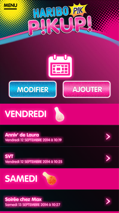 Screenshot #2 pour Haribo PIK UP