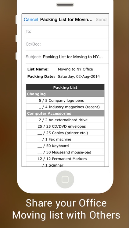 Office Moving Packing Planner - Make Your Office Moving Stress Free screenshot-3